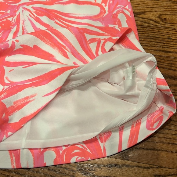 Lilly Pulitzer Callie Shift Dress Pink Sun Ray Shimmy Shimmy size Large NWT - Picture 4 of 9